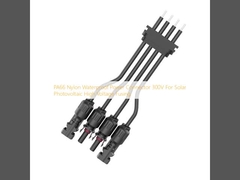 PA66 Nylon-Wasserdichte-Stromanschluss 300V für die Solar-Photovoltaik-Hochspannungsverschmelzung