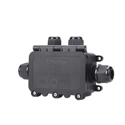 kaufen Waterproof Junction Box 1In3Out IP68 Rated Die-Cast Aluminum Direct Through-Wire Online-Herstellung
